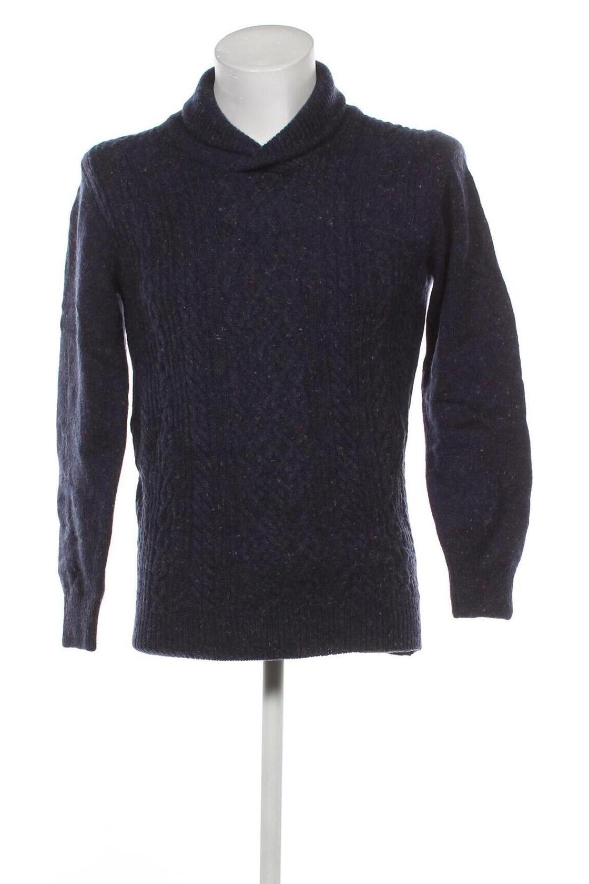 Мъжки пуловер Studio, Размер M, Цвят Син, Цена 10,15 лв.