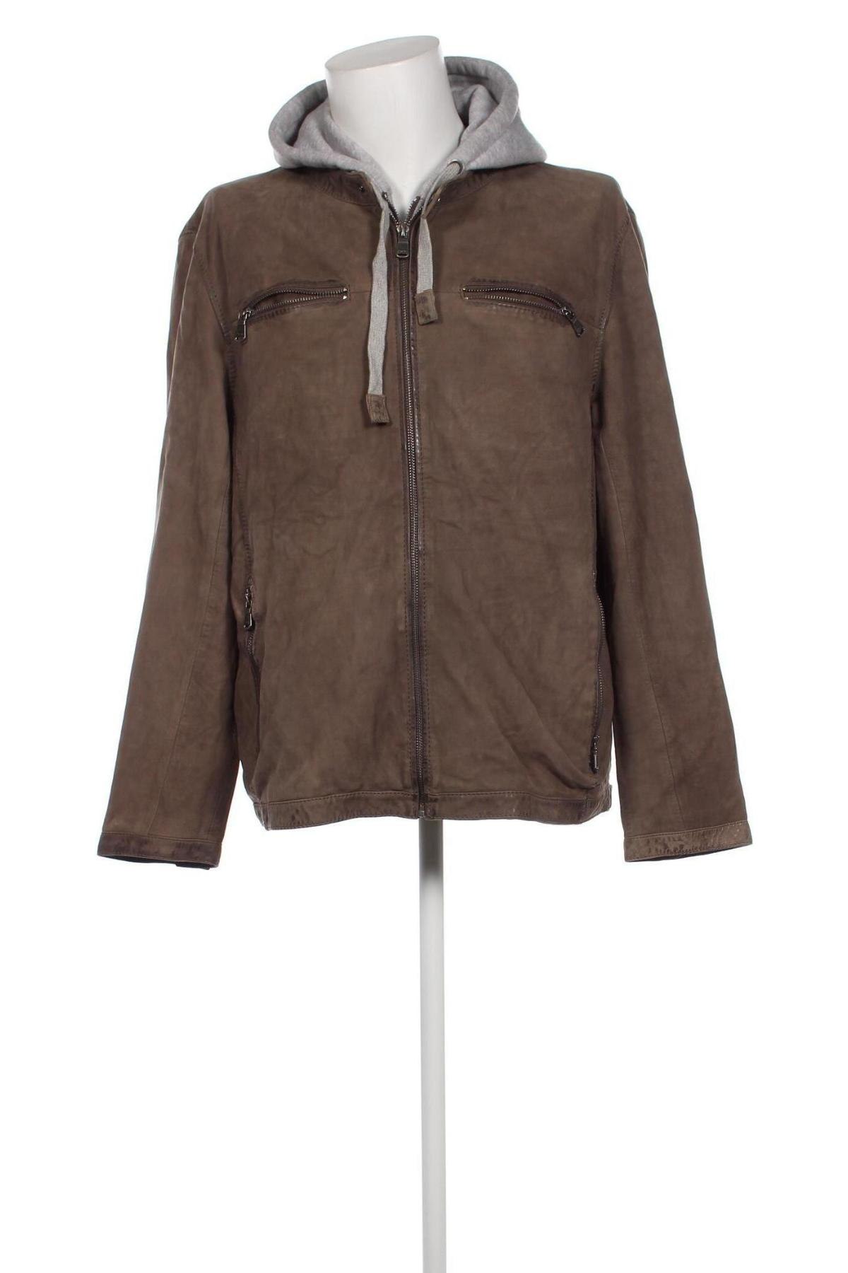 Pánská kožená bunda  Engbers, Velikost XL, Barva Béžová, Cena  5 841,00 Kč