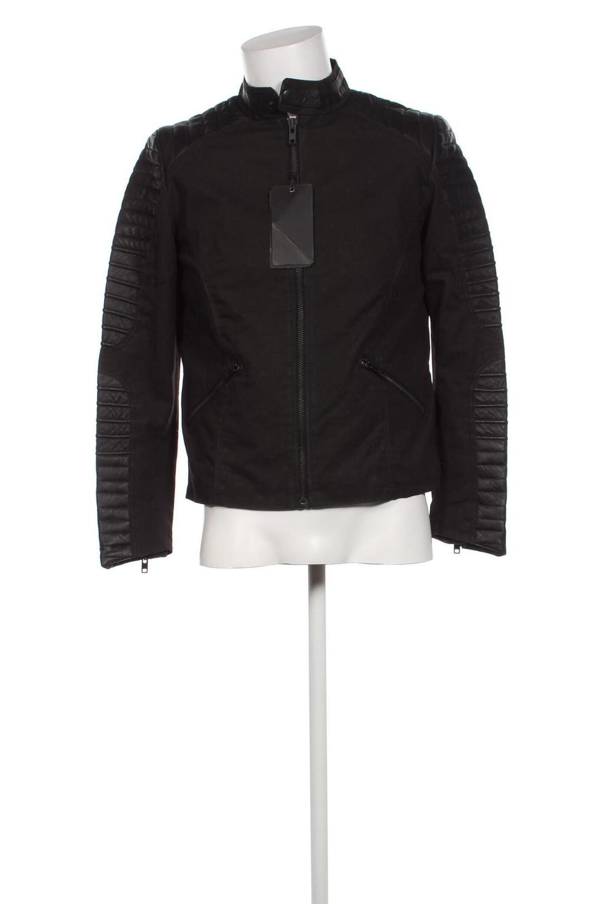 Pánská kožená bunda  Trueprodigy, Velikost S, Barva Černá, Cena  5 157,00 Kč