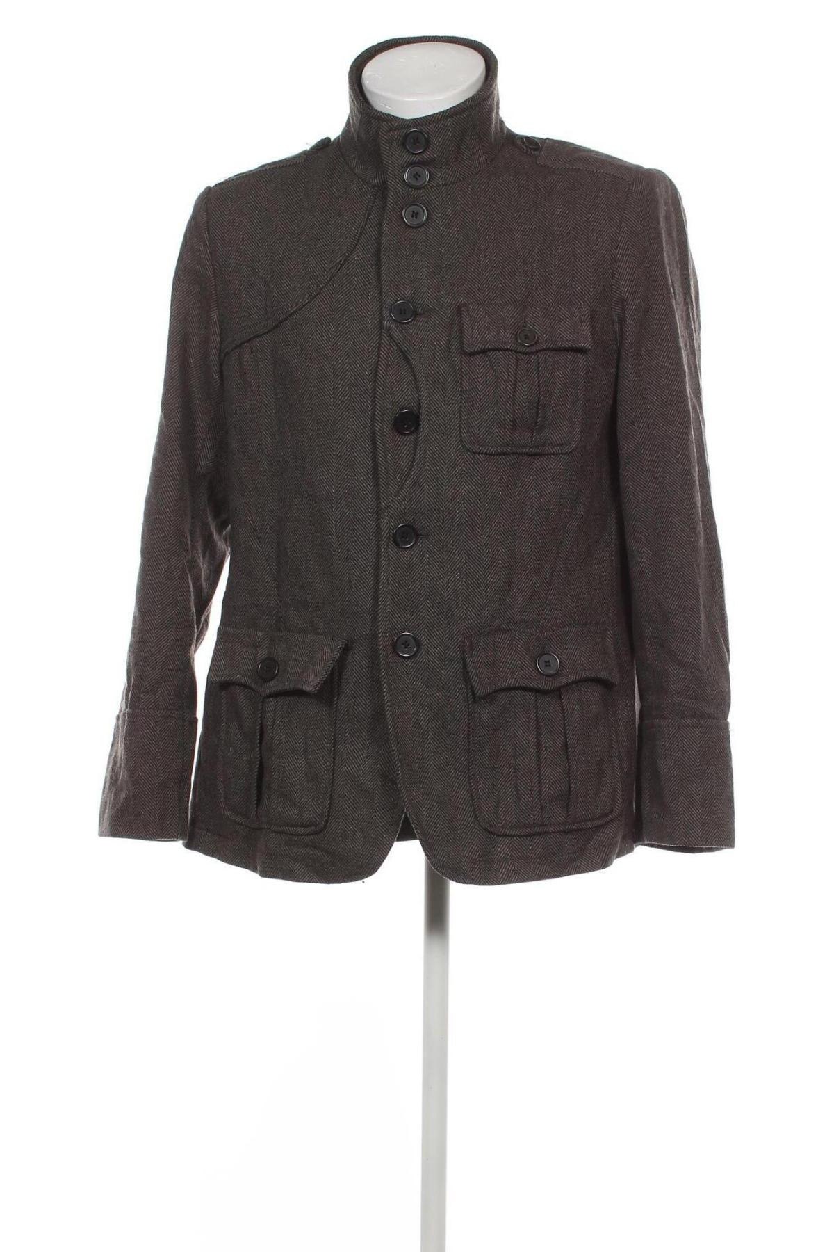 Ανδρικά παλτό H&M, Μέγεθος XL, Χρώμα Πολύχρωμο, Τιμή 37,07 €