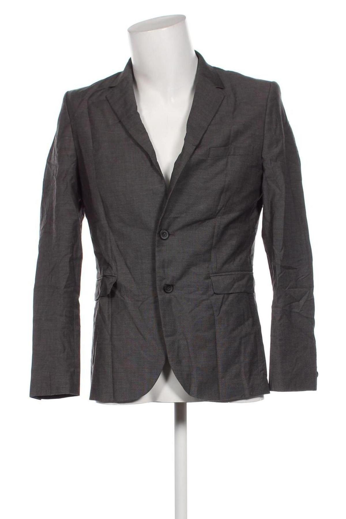 Ανδρικό σακάκι H&M, Μέγεθος M, Χρώμα Γκρί, Τιμή 4,63 €