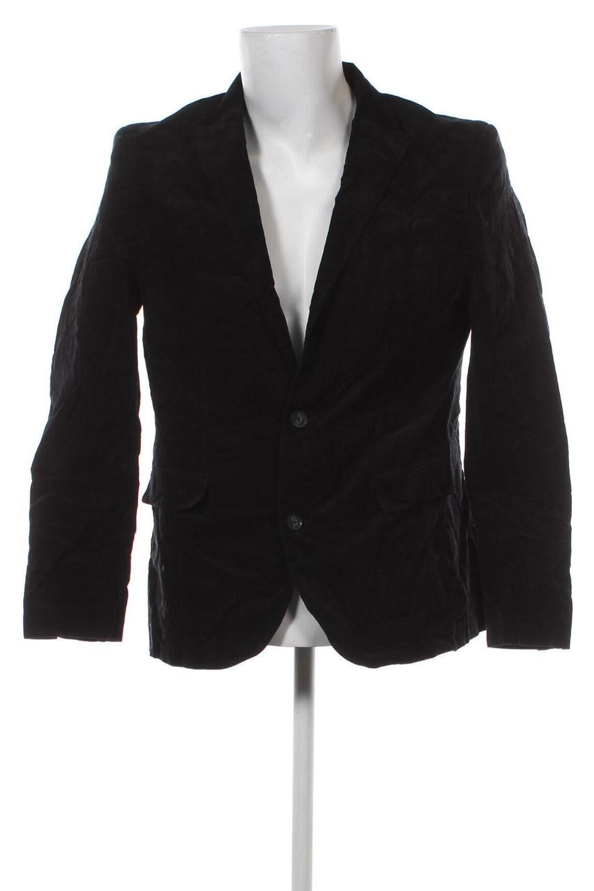 Мъжко сако Tissaia, Размер XL, Цвят Черен, Цена 8,80 лв.