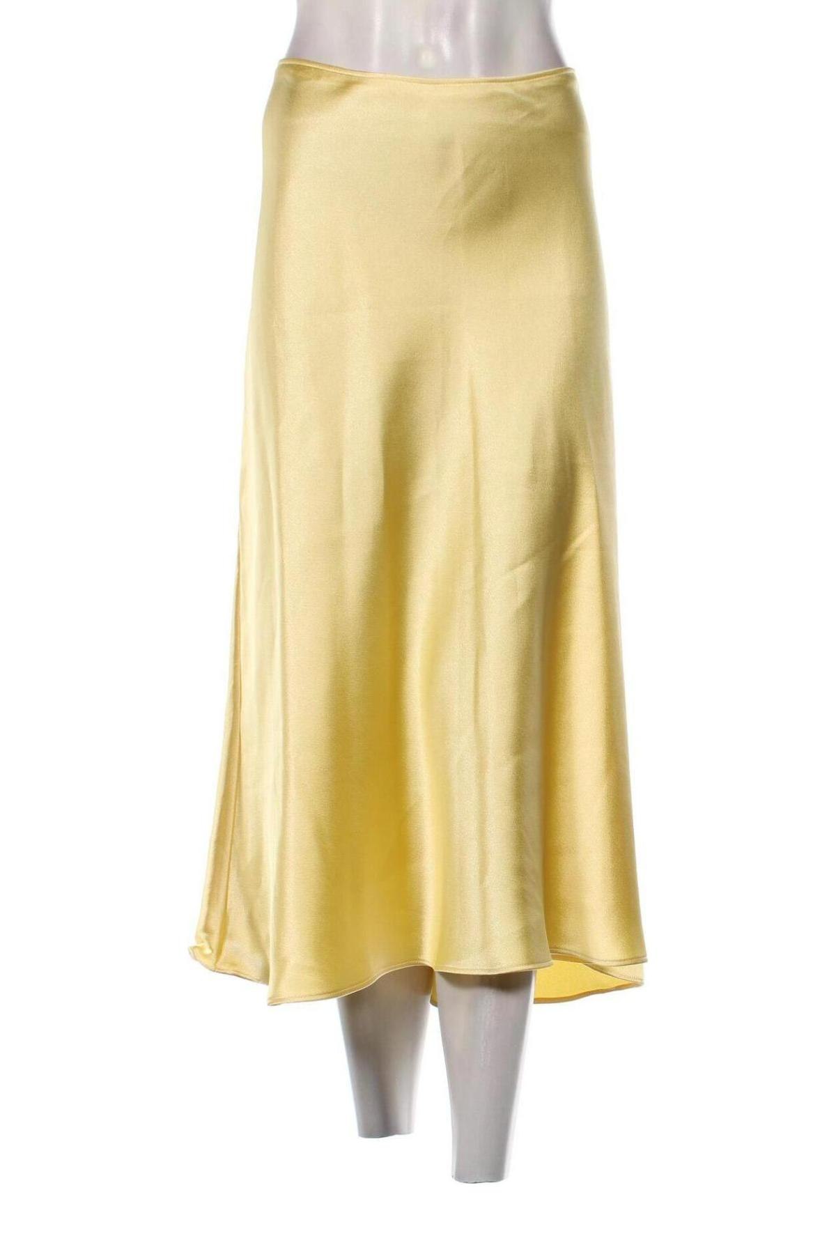 Пола Zara, Размер XL, Цвят Жълт, Цена 34,00 лв.