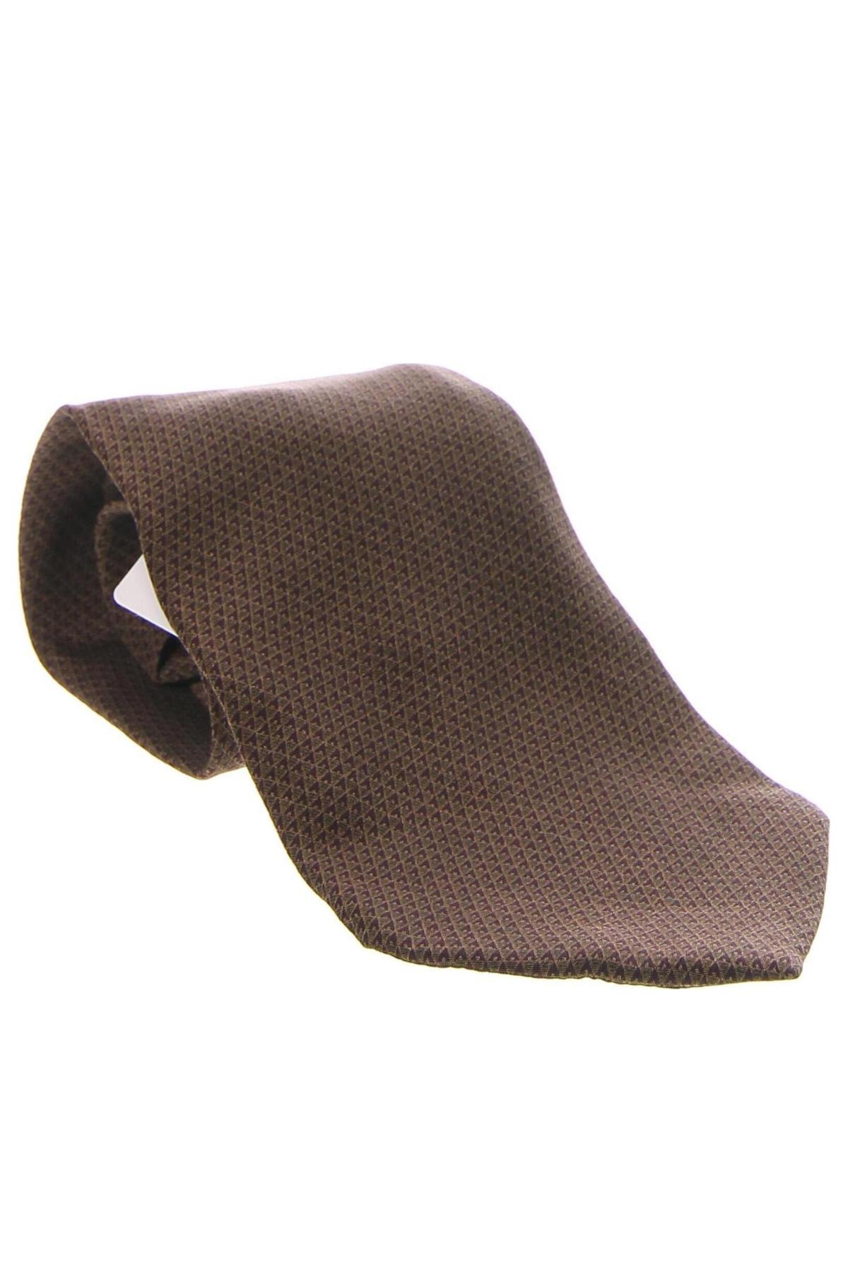Вратовръзка Giorgio Armani, Цвят Кафяв, Цена 44,28 лв.