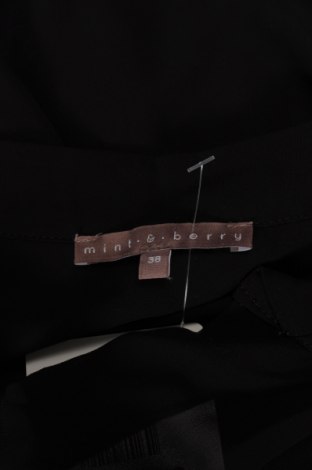 Γυναικείο πουκάμισο Mint & Berry, Μέγεθος M, Χρώμα Μαύρο, Τιμή 9,28 €