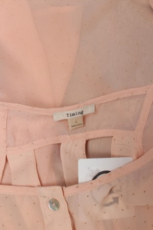 Γυναικείο πουκάμισο Timing, Μέγεθος L, Χρώμα Σάπιο μήλο, Τιμή 11,75 €