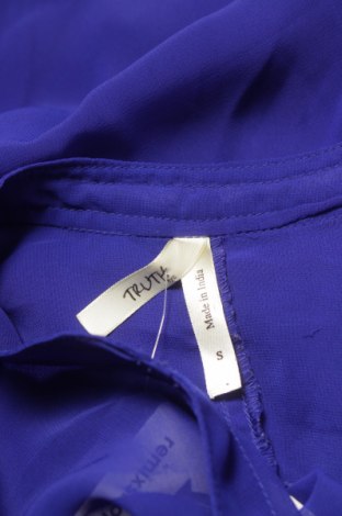 Γυναικείο πουκάμισο Truth, Μέγεθος S, Χρώμα Μπλέ, Τιμή 9,28 €