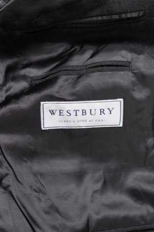 Мъжко сако Westbury, Размер M, Цвят Сив, Цена 20,40 лв.