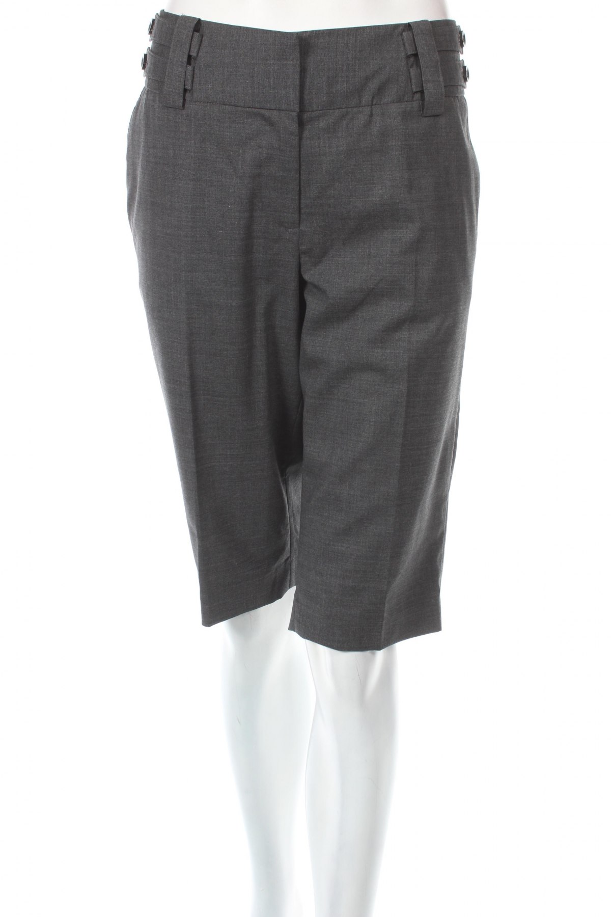 Дамски панталон Popin, Размер M, Цвят Сив, Цена 24,65 лв.