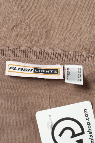 Дамски пуловер Flash Lights, Размер M, Цвят Кафяв, Цена 4,00 лв.