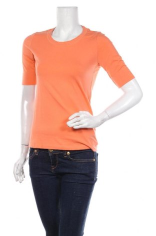 Дамска блуза Apanage, Размер S, Цвят Оранжев, 95% памук, 5% еластан, Цена 26,00 лв.