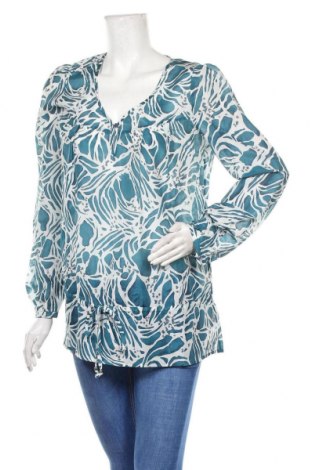Дамска блуза Esprit, Размер L, Цвят Многоцветен, 70% памук, 30% коприна, Цена 26,00 лв.
