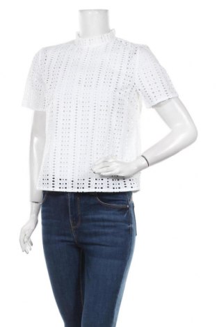 Bluză de femei Etam, Mărime S, Culoare Alb, 100% bumbac, Preț 94,08 Lei