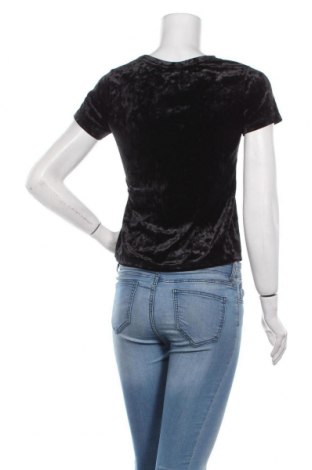 Дамска блуза H&M Divided, Размер XS, Цвят Черен, 93% полиестер, 7% еластан, Цена 15,60 лв.