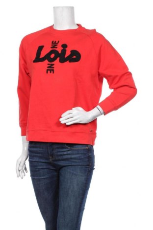 Дамска блуза Lois, Размер M, Цвят Червен, 100% памук, Цена 55,60 лв.