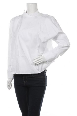Дамска блуза MSCH, Размер S, Цвят Бял, 65% памук, 32% полиамид, 3% еластан, Цена 54,50 лв.