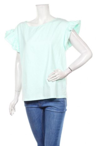 Γυναικεία μπλούζα Molly Bracken, Μέγεθος XL, Χρώμα Πράσινο, 95% βαμβάκι, 5% ελαστάνη, Τιμή 18,95 €
