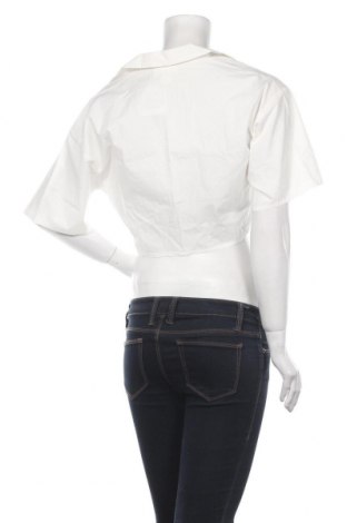 Дамска блуза Monki, Размер XS, Цвят Бял, Памук, Цена 21,00 лв.
