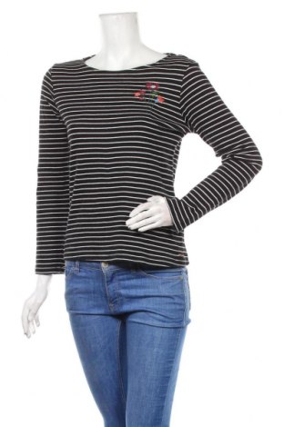 Γυναικεία μπλούζα Tom Tailor, Μέγεθος M, Χρώμα Μαύρο, Βαμβάκι, Τιμή 20,78 €