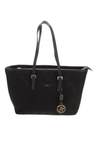 Γυναικεία τσάντα Beverly Hills Polo Club, Χρώμα Μαύρο, Κλωστοϋφαντουργικά προϊόντα, δερματίνη, Τιμή 39,59 €