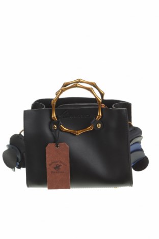 Γυναικεία τσάντα Beverly Hills Polo Club, Χρώμα Μαύρο, Δερματίνη, Τιμή 30,90 €