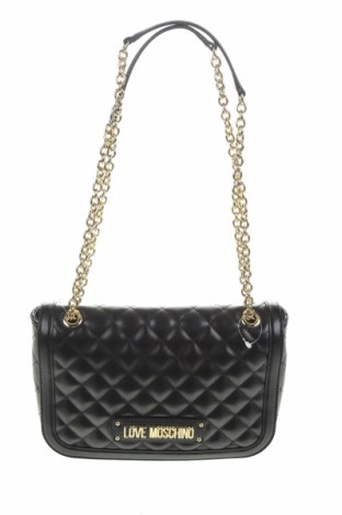 Γυναικεία τσάντα Love Moschino, Χρώμα Μαύρο, Δερματίνη, Τιμή 99,51 €
