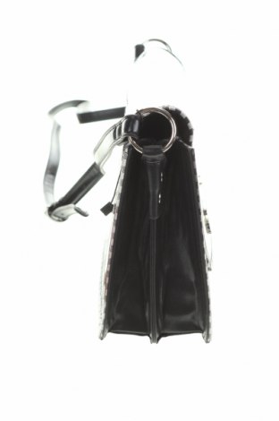 Дамска чанта MTNG, Цвят Черен, Полиуретан, еко кожа, Цена 66,75 лв.