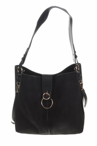 Γυναικεία τσάντα Morgan, Χρώμα Μαύρο, Δερματίνη, κλωστοϋφαντουργικά προϊόντα, Τιμή 36,80 €