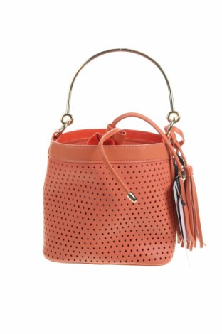 Γυναικεία τσάντα Naf Naf, Χρώμα Πορτοκαλί, Δερματίνη, Τιμή 25,23 €