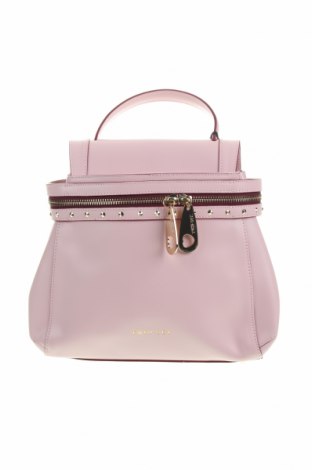 Дамска чанта TWINSET, Цвят Розов, Естествена кожа, Цена 279,95 лв.