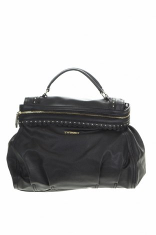 Γυναικεία τσάντα TWINSET, Χρώμα Μαύρο, Δερματίνη, Τιμή 117,22 €