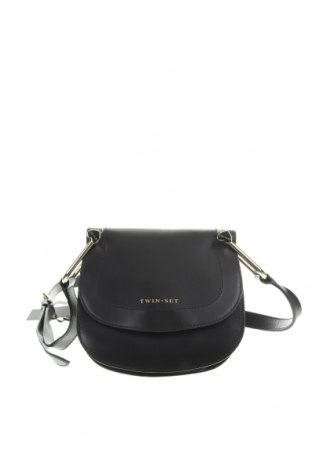 Γυναικεία τσάντα TWINSET, Χρώμα Μαύρο, Γνήσιο δέρμα, φυσικό σουέτ, Τιμή 144,30 €