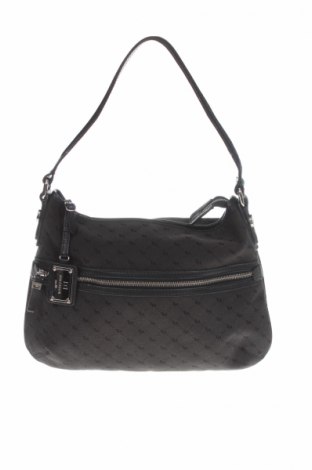 Дамска чанта Tommy Hilfiger, Цвят Черен, Текстил, Цена 118,00 лв.