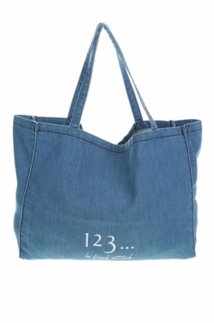 Γυναικεία τσάντα Un Deux Trois, Χρώμα Μπλέ, Κλωστοϋφαντουργικά προϊόντα, Τιμή 56,62 €