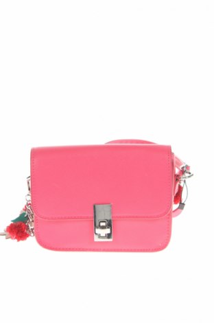 Дамска чанта Zara, Цвят Розов, Еко кожа, Цена 41,00 лв.
