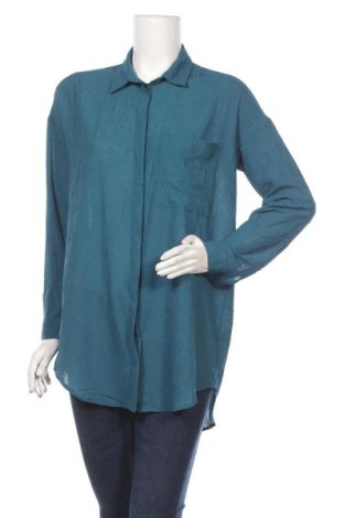 Дамска риза Monki, Размер S, Цвят Зелен, Полиестер, Цена 23,21 лв.