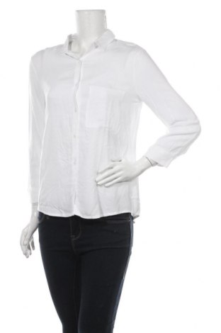 Γυναικείο πουκάμισο Pull&Bear, Μέγεθος S, Χρώμα Λευκό, Βισκόζη, Τιμή 8,84 €