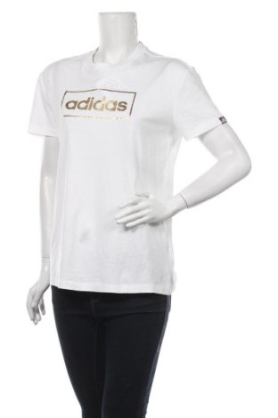 Damski T-shirt Adidas, Rozmiar M, Kolor Biały, 95% bawełna, 5% elastyna, Cena 117,00 zł