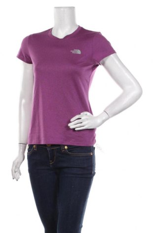 Damen T-Shirt The North Face, Größe S, Farbe Lila, Polyester, Preis 35,49 €
