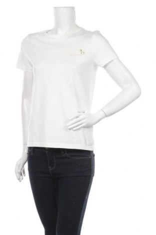 Γυναικείο t-shirt Tom Tailor, Μέγεθος XS, Χρώμα Λευκό, Βαμβάκι, Τιμή 6,63 €