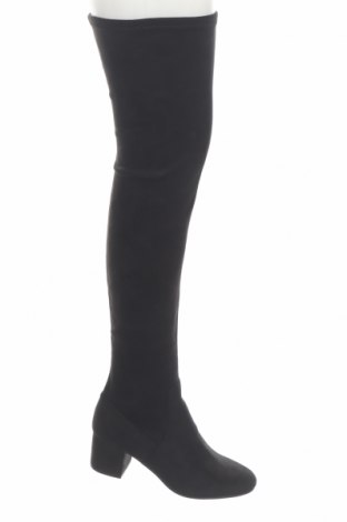Γυναικείες μπότες Steve Madden, Μέγεθος 39, Χρώμα Μαύρο, Κλωστοϋφαντουργικά προϊόντα, Τιμή 36,59 €