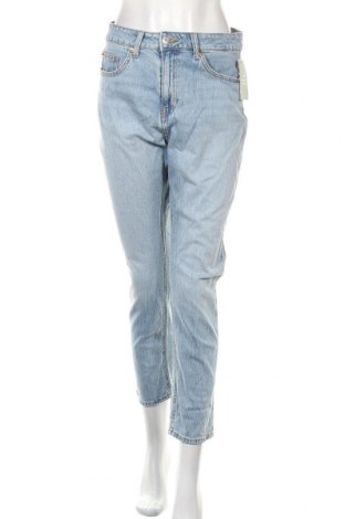 Damskie jeansy H&M, Rozmiar M, Kolor Niebieski, 99% bawełna, 1% elastyna, Cena 168,00 zł