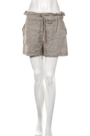 Γυναικείο κοντό παντελόνι Rodier, Μέγεθος L, Χρώμα Γκρί, Λινό, Τιμή 56,62 €