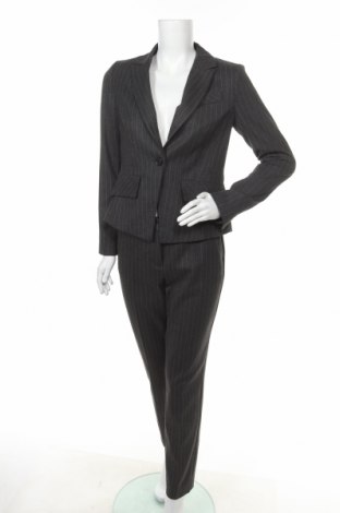 Дамски костюм Comma,, Размер M, Цвят Сив, 65% полиестер, 33% вискоза, 2% еластан, Цена 78,80 лв.