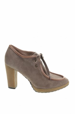 Γυναικεία παπούτσια Geox, Μέγεθος 37, Χρώμα Καφέ, Φυσικό σουέτ, Τιμή 46,27 €
