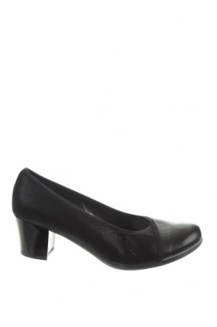 Дамски обувки Hush Puppies, Размер 40, Цвят Черен, Естествена кожа, Цена 139,00 лв.