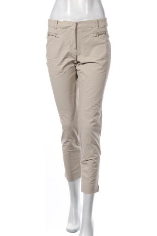 Дамски панталон Cambio, Размер S, Цвят Бежов, 52% памук, 43% полиамид, 5% еластан, Цена 39,90 лв.