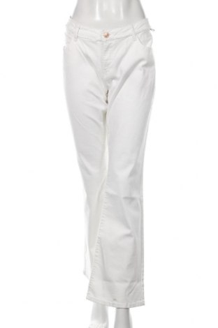Дамски панталон H.i.s, Размер XL, Цвят Бял, 98% памук, 2% еластан, Цена 70,95 лв.