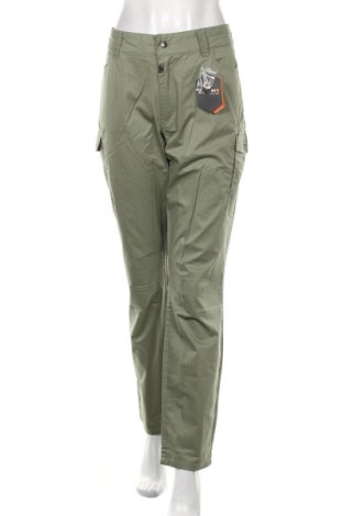 Дамски панталон Icepeak, Размер L, Цвят Зелен, Памук, Цена 47,32 лв.