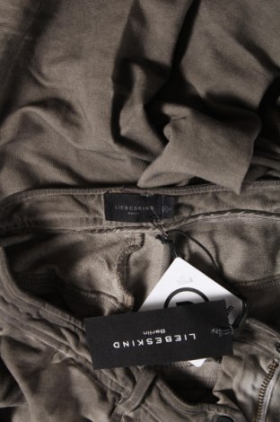 Дамски панталон Liebeskind, Размер S, Цвят Сив, 97% памук, 3% еластан, Цена 164,25 лв.